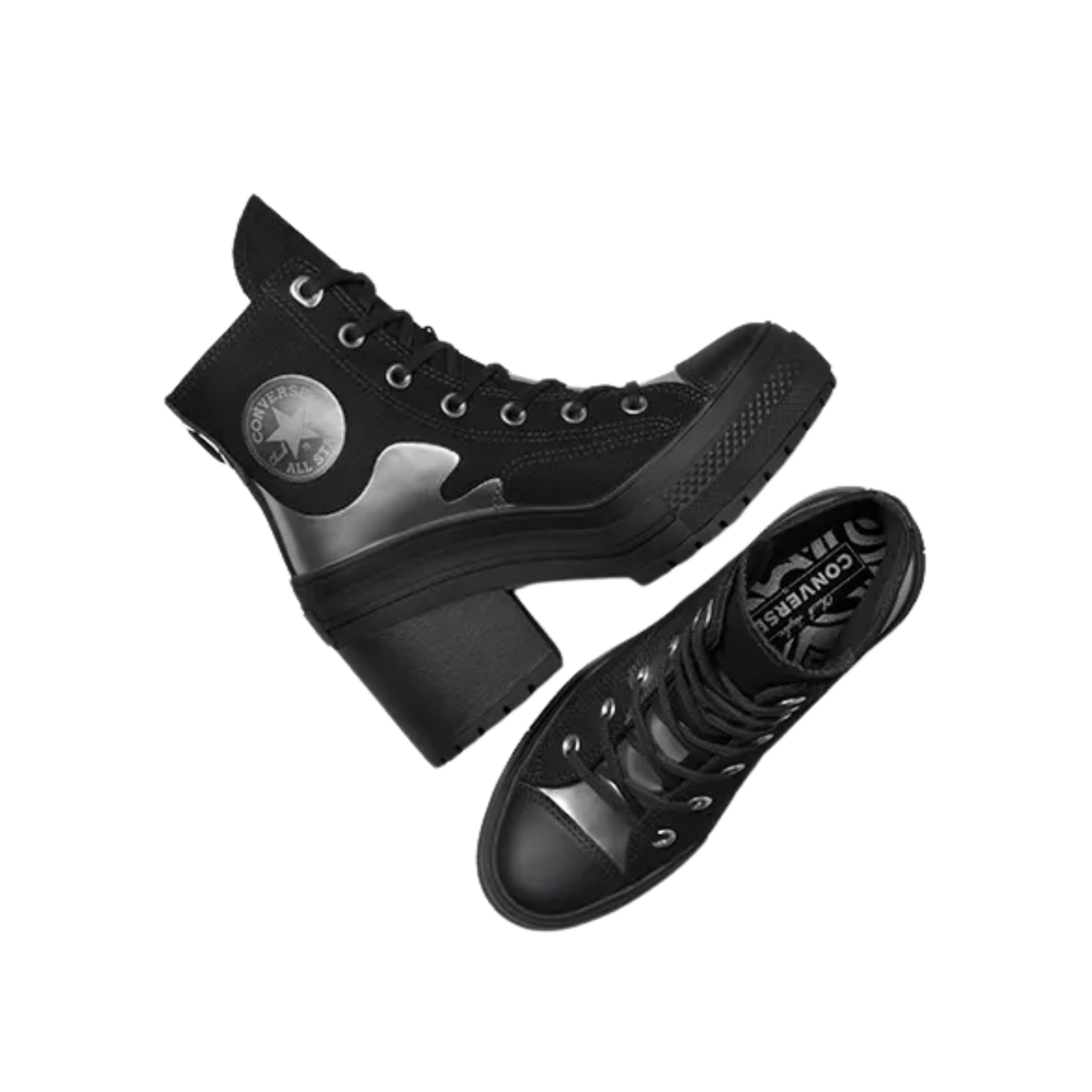 Converse Sneaker Chuck De Luxe Chromed Out Total Eclipse-Silver